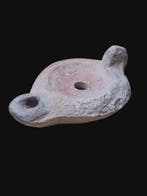 Oud-Romeins Terracotta, Stunning Olielamp - 93.1 mm (Zonder