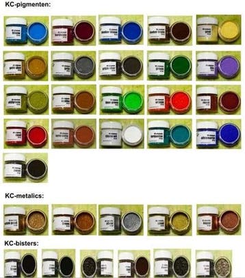 KC Pigment Roest voor Keracoat en textielversteviger 40 gram, Ophalen of Verzenden, Nieuw