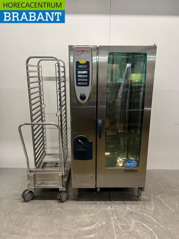 RVS Rational SCC 201 Combisteamer 20 x 1/1 GN 400V Horeca, Ophalen of Verzenden, Gebruikt