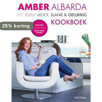 Eet jezelf mooi, slank & gelukkig 9789049107543, Verzenden, Gelezen, Amber Albarda