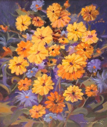 Miguel Martínez Verchili (1898 - 1989) - Armonía floral