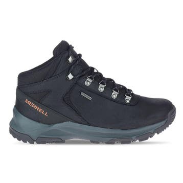 Merrell Erie Mid Leather WP Wandelschoenen Heren - Zwart -, Verzenden, Nieuw
