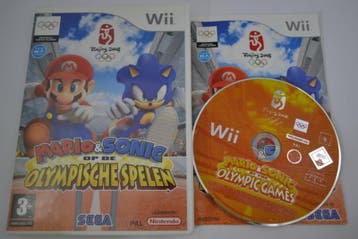 Mario & Sonic op de Olympische Spelen Beijing 2008 (Wii HOL), Verzenden, Zo goed als nieuw