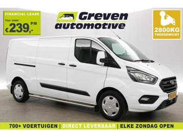 Ford Transit Custom 2.0 TDCI L2H1 | 2800kg Trekgew. |, Euro 6, Wit, Nieuw, Ford