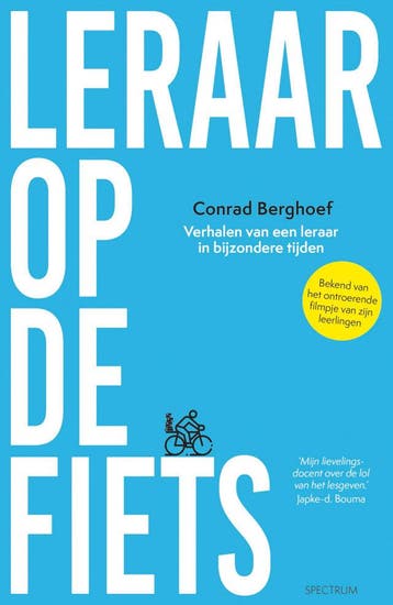 Leraar op de fiets (Goed), Verzenden, Gelezen, Conrad Berghoef