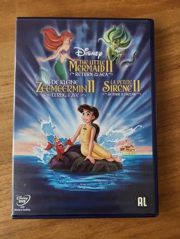 DVD - De Kleine Zeemeermin 2 - Terug In De Zee, Gebruikt, Animatie, Verzenden, Alle leeftijden