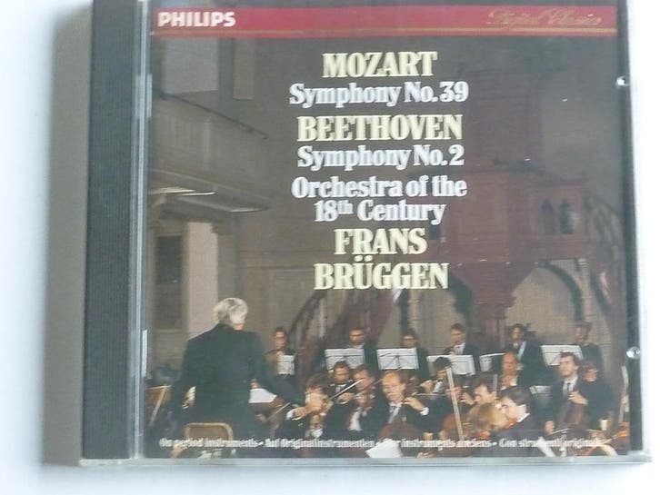 Mozart - Symphony 39 / Frans Bruggen, Cd's en Dvd's, Cd's | Klassiek, Zo goed als nieuw, Verzenden
