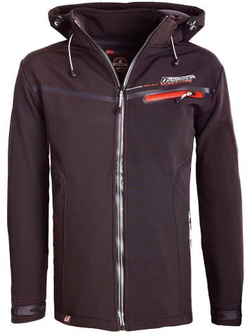 Geographical Norway Softshell Jas Zwart Turbo Dry Tapaya, Verzenden, Nieuw, Zwart