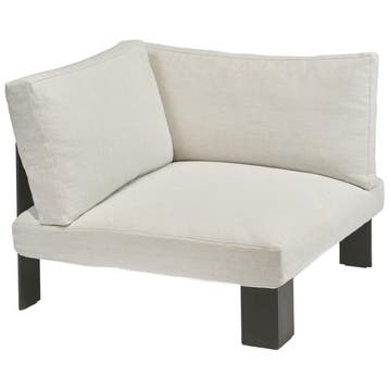 Serax Fauteuil Hoekzit Indoor Ivoor - Hoekbank - Nieuw in, Klassiek, Hoekbank, Nieuw, 75 tot 100 cm