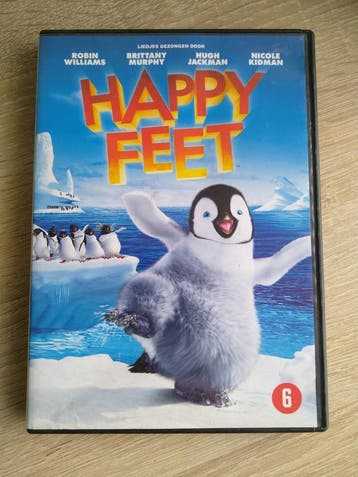 DVD - Happy Feet, Cd's en Dvd's, Dvd's | Tekenfilms en Animatie, Gebruikt, Tekenfilm, Verzenden, Overige soorten