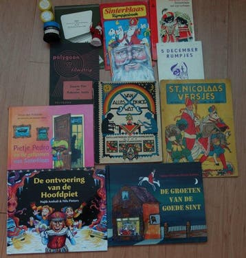 Collectie van memorabilia - Sinterklaas - Kavel met 15