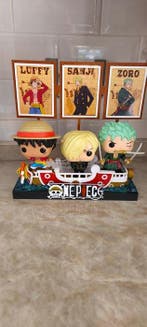 Funko - Action figure One Piece diorama Luffy Sanji Zoro -, Antiek en Kunst