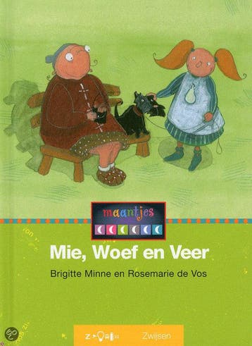 Mie, Woef en Veer / Maantjes / 9 b-1 - Brigitte Minne, Verzenden, Gelezen, Brigitte Minne