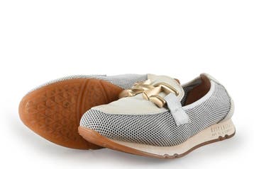 Hispanitas Instappers in maat 38 Wit, Kleding | Dames, Schoenen, Verzenden, Hispanitas, Zo goed als nieuw, Wit