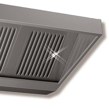 Schuinmodel afzuigkap 1600x700x400 mm, Verzenden, Nieuw