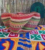 Wave Bolga basket / mand / Obama kente / waaier, Ophalen of Verzenden, Nieuw, Rond, Mand