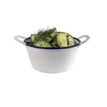 GGM Gastro | (6 stuks) Schaal - ENAMEL LOOK - Melamine - |, Verzenden