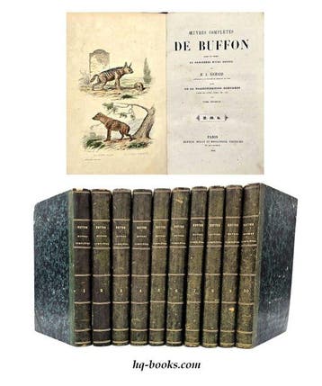 Buffon - Oeuvres complètes par M. A. Richard - 1854