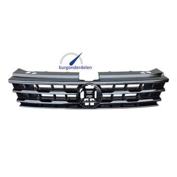 Grill Hoogglans Zwart Geschikt Voor Tiguan 2016-2021 R-Line, Auto-onderdelen, Carrosserie en Plaatwerk, Ophalen of Verzenden, Nieuw