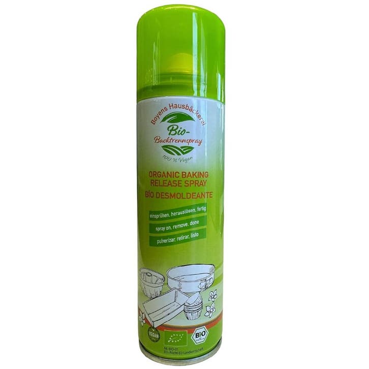 Boyens Bakspray Biologisch 250ml, Hobby en Vrije tijd, Taarten en Cupcakes maken, Nieuw, Verzenden