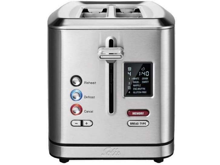 Solis Flex Toaster - Broodrooster - 7 Programmas - 950W, Witgoed en Apparatuur, Broodroosters, Nieuw, Verzenden