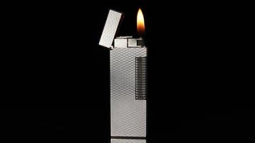 Dunill - Basket Pattern Rollagas Lighter - Aansteker -, Nieuw