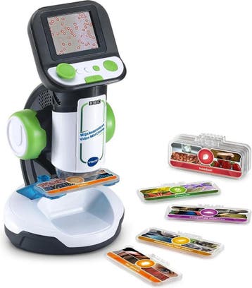 Kindermicroscoop 7-12jr | LCD Scherm | Tweedekansje OP=OP, Ophalen of Verzenden, Zo goed als nieuw, Ontdekken, Met licht