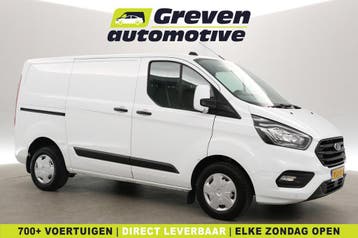 Ford Transit Custom 2.0 TDCI L1H1  Airco  Cruise  3 Zits, Wit, Nieuw, Ford, Te koop