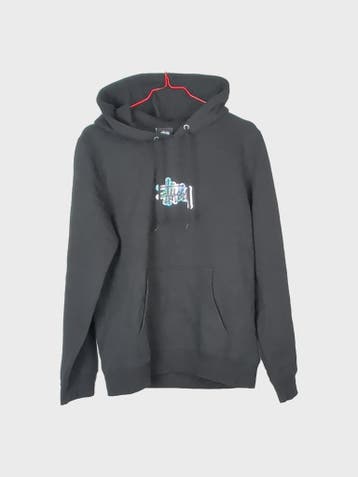Stussy Hoodie Heren maat S Zwart, Zwart, Stussy, Ophalen of Verzenden, Zo goed als nieuw