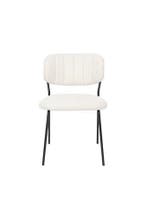 Eetkamerstoel - Mascot - Beige - Boucle - House of Rebels, Verzenden, Nieuw