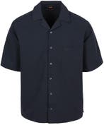 BOSS Lapisy Overhemd Navy maat XL Heren, Kleding | Heren, Overhemden, Verzenden, Nieuw, Blauw, BOSS