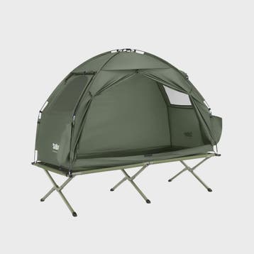 SoBuy 3-in-1 Camping Tent voor 1 Persoon - Groen met Lamp- e, Caravans en Kamperen, Verzenden, Nieuw