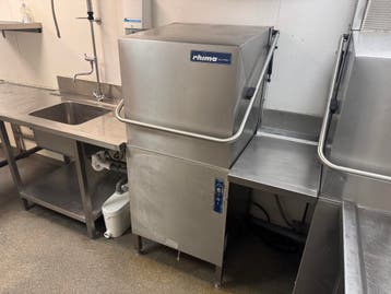 Doorschuif vaatwasmachine | Rhima | WD7-PRM, Ophalen of Verzenden, Gebruikt, Reinigen