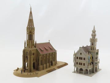 Vollmer H0 - 43760/43739 - Modeltreingebouwen (2) -, Nieuw