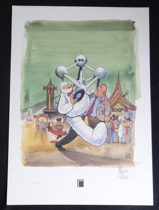 Sleen, Marc - 1 Offset Print - Nero - Pax Apostel - 2000, Boeken, Stripboeken