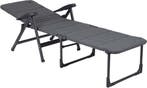 2dekans | Crespo - Ligstoel - AP/733 - Tex-Supreme - Grijs, Ophalen of Verzenden, Zo goed als nieuw, Grijs
