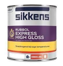 Sikkens Rubbol Express High Gloss, Verzenden, Nieuw