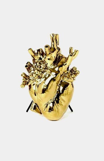 Decoratief ornament - Seletti - Liefde in Bloei - Gouden