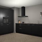 Zwarte keuken Marseille 39294, Verzenden, Nieuw