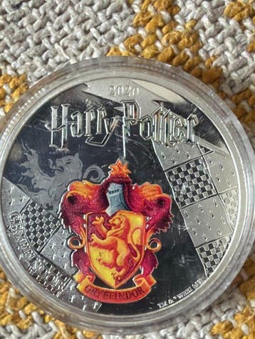 Samoa. 1/2 Dollar 2020 Harry Potter - Gryffendor 1 oz