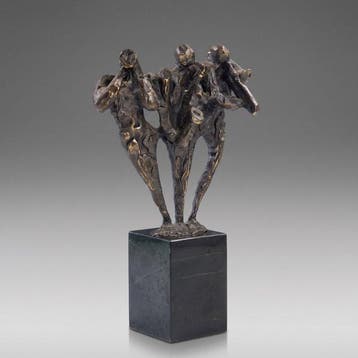 Corry Ammerlaan - sculptuur, Jazz trio: trompet, sax en