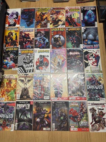 Spider-Man, Spider-Boy, Miles Moralis, Black Cat - 30, Nieuw