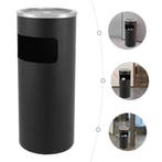 15L Roestvrijstalen Vuilnisbak met Asbak – Combi Asbak Nieuw, Huis en Inrichting, Woonaccessoires | Prullenbakken, Verzenden, Nieuw