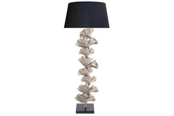 Staande lamp GINKGO 95 cm zilver zonder kap - 41695, Huis en Inrichting, Lampen | Vloerlampen, Ophalen of Verzenden, Nieuw