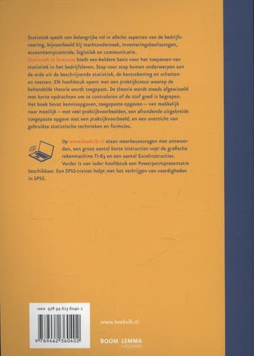 Statistiek in business 9789462360402 Rob Erven, Verzenden, Gelezen, Rob Erven