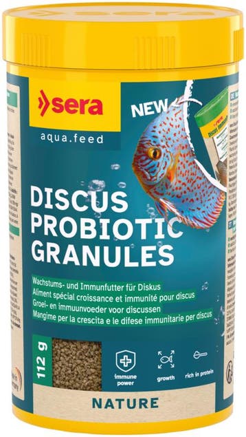 Sera Discus Probiotic Granules 250ml (Aquariumvis voeding), Ophalen of Verzenden, Nieuw, Overige typen
