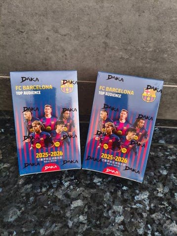 DAKA - 2 Box - 2x DAKA FC Barcelona Top Audience 2025/2026 -, Nieuw