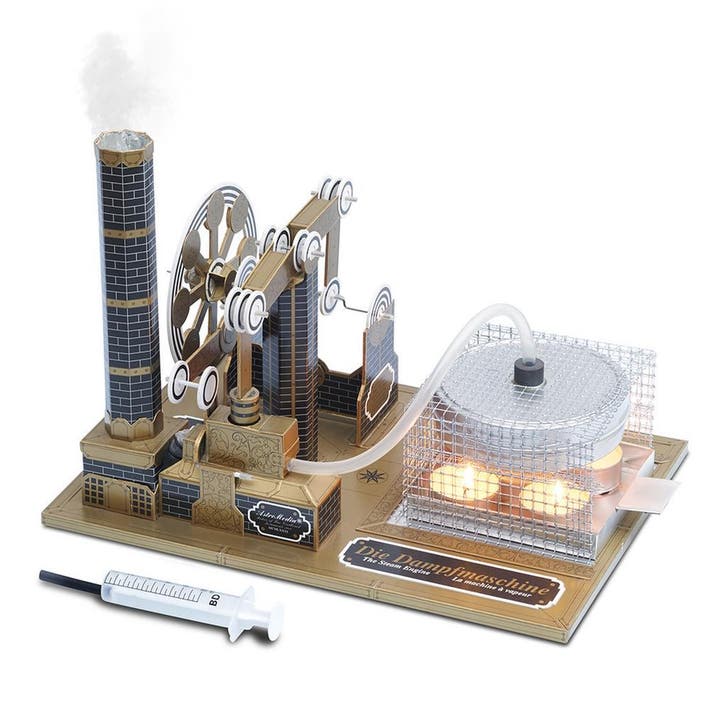 Bouwpakket stoommachine, Hobby en Vrije tijd, Modelbouw | Overige, Nieuw, Verzenden