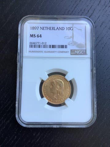 Nederland. Wilhelmina. 10 Gulden 1897 (Zonder minimumprijs)
