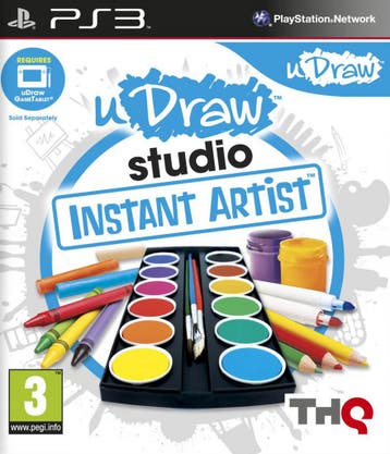 Playstation 3 uDraw Studio: Instant Artist (Game Only), Spelcomputers en Games, Verzenden, Zo goed als nieuw